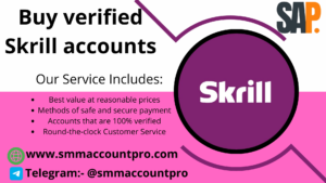 Buy verified Skrill accounts
