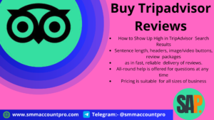 Buy Tripadvisor Reviews